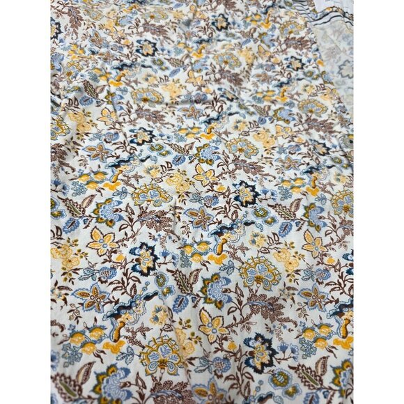 Denim & Flower Mens Floral Short Sleeve Button-Up Shirt L - Picture 3 of 9